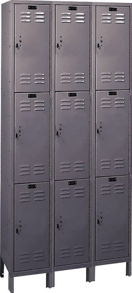 Hallowell - 9 Door, 3 Tier, ValueMax Wardrobe Lockers - Benchmark Tooling