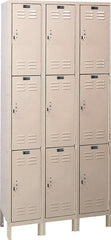 Hallowell - 9 Door, 3 Tier, ValueMax Wardrobe Lockers - Benchmark Tooling