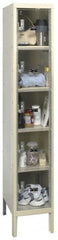 Hallowell - 5 Door, 5 Tier, Safety-View Plus Box Lockers - Benchmark Tooling