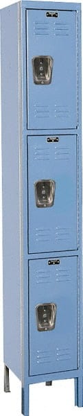 Hallowell - 3 Door, 3 Tier, Premium Wardrobe Lockers - Benchmark Tooling