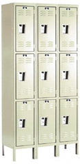 Hallowell - 9 Door, 3 Tier, Premium Wardrobe Lockers - Benchmark Tooling