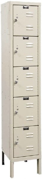 Hallowell - 5 Door, 5 Tier, Premium Box Lockers - Benchmark Tooling