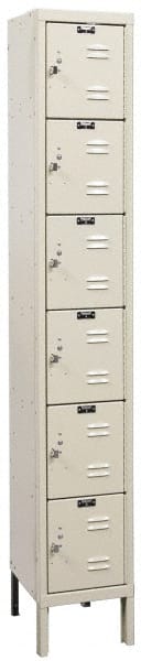 Hallowell - 6 Door, 6 Tier, Premium Box Lockers - Benchmark Tooling