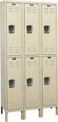 Hallowell - 6 Door, 2 Tier, Premium Wardrobe Lockers - Benchmark Tooling