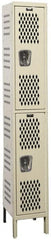 Hallowell - 2 Door, 2 Tier, Heavy-Duty Ventilated Wardrobe & Box Lockers - Benchmark Tooling