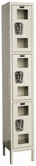 Hallowell - 3 Door, 3 Tier, Safety-View Wardrobe Lockers - Benchmark Tooling