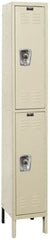 Hallowell - 2 Door, 2 Tier, Ready-Built Wardrobe & Box Lockers - Benchmark Tooling