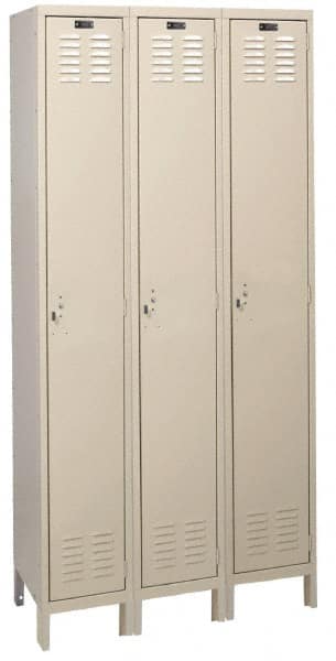 Hallowell - 3 Door, 1 Tier, ValueMax Wardrobe Lockers - Benchmark Tooling