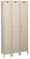 Hallowell - 3 Door, 1 Tier, ValueMax Wardrobe Lockers - Benchmark Tooling