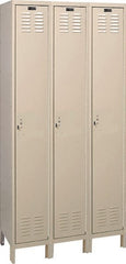 Hallowell - 3 Door, 1 Tier, ValueMax Wardrobe Lockers - Benchmark Tooling