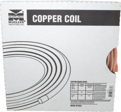 Mueller Industries - 20' Long, 3/8" OD, Grade Alloy 122 Copper Seamless Tube - 0.032" Wall Thickness - Benchmark Tooling