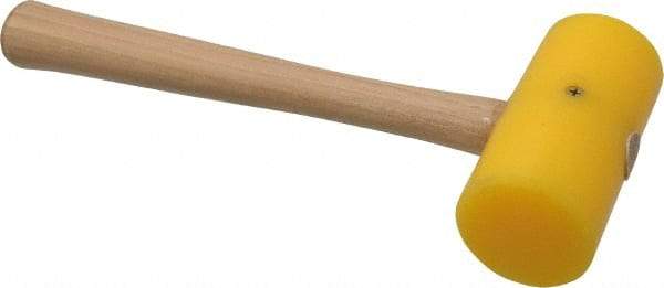 Garland - 7/8 Lb Head Plastic Mallet - 11-1/2" OAL, 12" Long Wood Handle - Benchmark Tooling