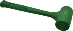 Garland - 36 oz Head 2-1/4" Face Diam Polyurethane Dead Blow Hammer - 12-3/4" OAL, Polyurethane Handle - Benchmark Tooling