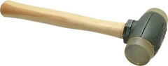 Garland - 2-3/4 Lb Head 1-3/4" Face Urethane Split Head Hammer - Wood Handle - Benchmark Tooling