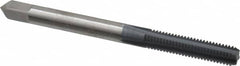 OSG - #10-32 UNF 3B 4 Flute elektraLUBE Finish High Speed Steel Straight Flute Standard Hand Tap - Bottoming, Right Hand Thread, 2-3/8" OAL, 7/8" Thread Length, H2 Limit - Benchmark Tooling