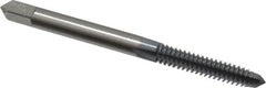 OSG - #10-24 UNC 2B/3B 3 Flute elektraLUBE Finish High Speed Steel Straight Flute Standard Hand Tap - Plug, Right Hand Thread, 2-3/8" OAL, 7/8" Thread Length, H3 Limit - Exact Industrial Supply
