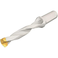 Iscar - 11 to 11.9mm Diam, 5xD, 55mm Max Depth, 16mm Shank Diam, 120.6mm OAL, Replaceable Tip Drill - IDK, IDM, IDN, IDP Insert, 11 Seat Size, DSM Toolholder, Series ChamDrillJet - Benchmark Tooling