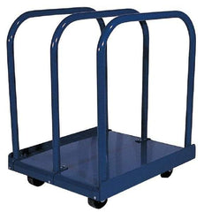 Vestil - 4,000 Lb Capacity Steel Panel Cart - Steel Deck, 29-1/2" OAW - Benchmark Tooling