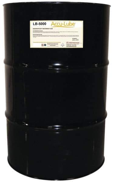 Accu-Lube - Accu-Lube LB-5000, 55 Gal Drum Cutting & Sawing Fluid - Natural Ingredients, For Machining - Benchmark Tooling