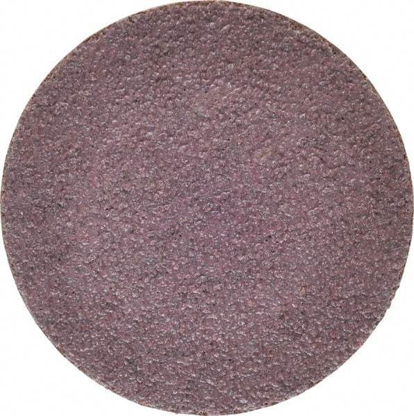 Tru-Maxx - 2" Disc Diam, 50 Grit, Aluminum Oxide Quick Change Disc - Type R Attaching System, Coated, Brown, Coarse Grade, 30,000 RPM - Benchmark Tooling