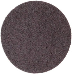 Tru-Maxx - 2" Disc Diam, 80 Grit, Aluminum Oxide Quick Change Disc - Type R Attaching System, Coated, Brown, Medium Grade, 30,000 RPM - Benchmark Tooling