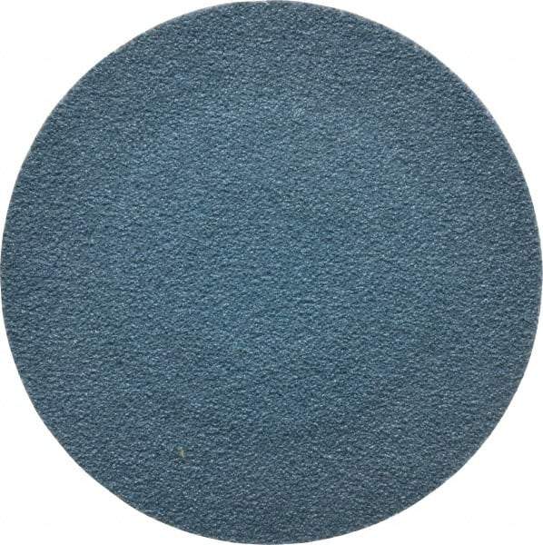 Tru-Maxx - 2" Disc Diam, 120 Grit, Zirconia Alumina Quick Change Disc - Type R Attaching System, Coated, Blue, Fine Grade, 20,000 RPM - Benchmark Tooling