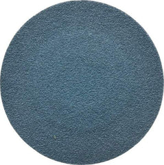 Tru-Maxx - 2" Disc Diam, 120 Grit, Zirconia Alumina Quick Change Disc - Type R Attaching System, Coated, Blue, Fine Grade, 20,000 RPM - Benchmark Tooling