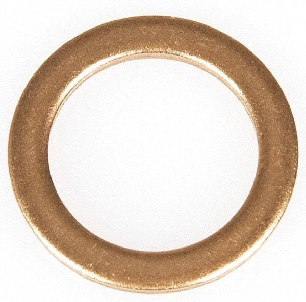 Dorman - 1/2 SAE, 1/2" ID x 3/4" OD Oil Drain Plug Gasket - 3/32" Thick, Copper - Benchmark Tooling