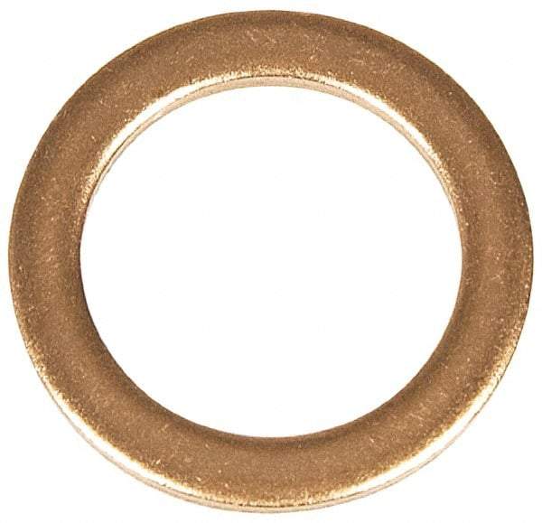 Dorman - 5/8 SO, 11/16 SAE, 11/16" ID x 1-1/16" OD Oil Drain Plug Gasket - 3/32" Thick, Copper - Benchmark Tooling