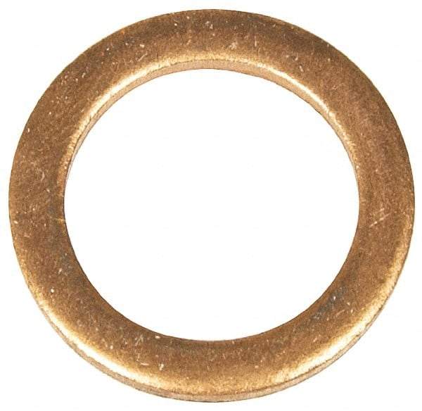 Dorman - 1/2 DO, 1/2 TO, 9/16 SAE, 9/16" ID x 13/16" OD Oil Drain Plug Gasket - 3/32" Thick, Copper - Benchmark Tooling