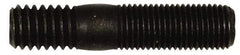 Dorman - 3/8-24 Long Thread, 3/8-16 Short Thread, 1-3/4" OAL Unequal Double Threaded Stud - Steel, Black Oxide Finish, 3/4" Long Thread Length, 1/2" Short Thread Length - Benchmark Tooling