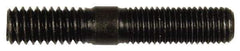 Dorman - 5/16-24 Long Thread, 5/16-18 Short Thread, 1-3/4" OAL Unequal Double Threaded Stud - Steel, Black Oxide Finish, 7/8" Long Thread Length, 9/16" Short Thread Length - Benchmark Tooling