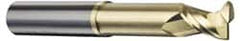 Accupro - 3/4" Diam 2 Flute Solid Carbide 0.12" Corner Radius End Mill - Benchmark Tooling