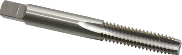 OSG - 5/16-18 UNC 2B 4 Flute Bright Finish High Speed Steel Straight Flute Standard Hand Tap - Plug, Right Hand Thread, 2-23/32" OAL, 1-1/8" Thread Length, H5 Limit, Oversize - Exact Industrial Supply