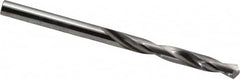 SGS - #7 118° Solid Carbide Jobber Drill - Bright Finish, Right Hand Cut, Spiral Flute, Straight Shank, 3" OAL, Faceted Point - Benchmark Tooling