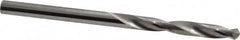 SGS - #21 118° Solid Carbide Jobber Drill - Bright Finish, Right Hand Cut, Spiral Flute, Straight Shank, 2-1/2" OAL, Faceted Point - Benchmark Tooling
