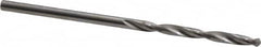 SGS - #51 118° Solid Carbide Jobber Drill - Bright Finish, Right Hand Cut, Spiral Flute, Straight Shank, 1-1/2" OAL, Faceted Point - Benchmark Tooling