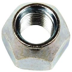 Dorman - 7/16-20 Zinc Finish Open Wheel Nut - 3/4" Hex, 9/16" OAL - Benchmark Tooling