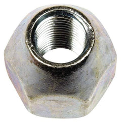 Dorman - 9/16-18 Black Oil Quench Finish Open Wheel Nut - 1-1/16" Hex, 31/32" OAL, 60° Seat Angle - Benchmark Tooling