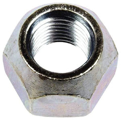 Dorman - M12-1.5 Zinc Finish Open Wheel Nut - 19mm Hex, 14mm OAL, 60° Seat Angle - Benchmark Tooling