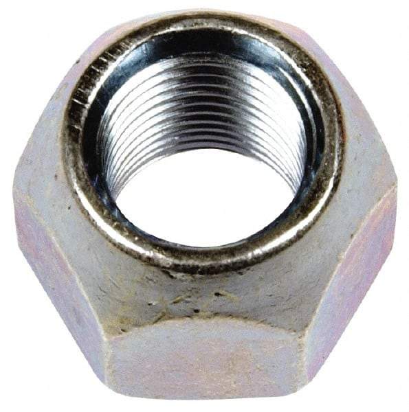 Dorman - M12-1.25 Chrome Finish Open Wheel Nut - 19mm Hex, 16mm OAL, 60° Seat Angle - Benchmark Tooling