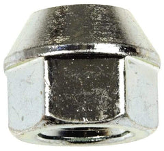 Dorman - M14-1.5 Yellow Zinc Finish Open Wheel Nut - 22mm Hex, 20.5mm OAL, 60° Seat Angle - Benchmark Tooling