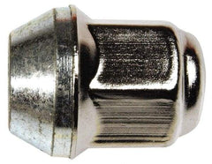 Dorman - M12-1.5 Stainless Finish Capped Wheel Nut - 19mm Hex, 31mm OAL, 60° Seat Angle - Benchmark Tooling