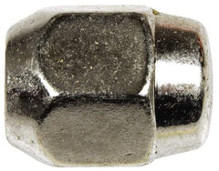 Dorman - M12-1.5 Chrome Finish Capped Wheel Nut - 21mm Hex, 27mm OAL, 60° Seat Angle - Benchmark Tooling