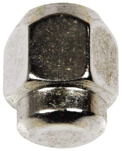 Dorman - M10-1.25 Chrome Finish Capped Wheel Nut - 17mm Hex, 21mm OAL, 60° Seat Angle - Benchmark Tooling