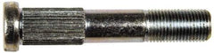 Dorman - 1/2-20 Serrated Bolt Wheel Stud - 0.561" Knurl, 2-7/8" OAL, 15/16" Shoulder Length - Benchmark Tooling
