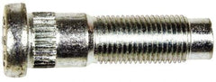 Dorman - 1/2-20 Serrated Bolt Wheel Stud - 0.56" Knurl, 2" OAL, 23/32" Shoulder Length - Benchmark Tooling