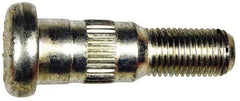 Dorman - 7/16-20 Serrated Bolt Wheel Stud - 0.565" Knurl, 1-3/4" OAL, 7/8" Shoulder Length - Benchmark Tooling