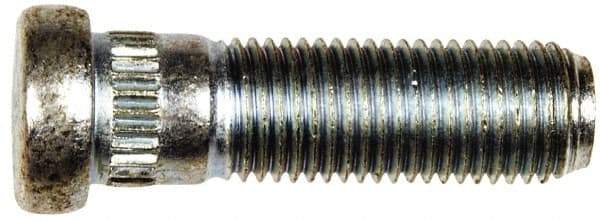 Dorman - 7/16-20 Serrated Bolt Wheel Stud - 0.472" Knurl, 1-1/2" OAL, 11/32" Shoulder Length - Benchmark Tooling