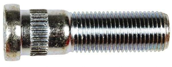 Dorman - 9/16-18 Serrated Bolt Wheel Stud - 5/8" Knurl, 2" OAL, 5/8" Shoulder Length - Benchmark Tooling